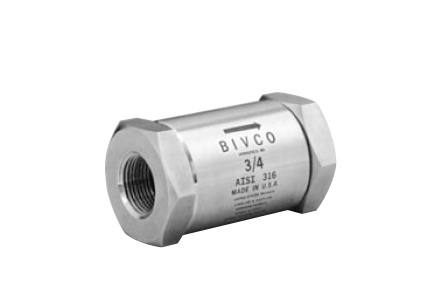 CIRCLE-SEAL BIVCO check valve